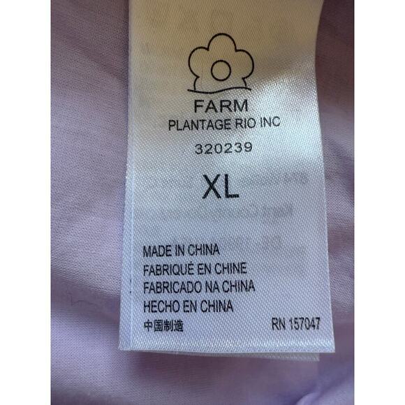 NWT FARM RIO Lilac Lavendar Cut Out Blazer Womens Size XL - Picture 15 of 16